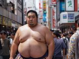 街中を、裸で歩くガチムチ男性　東京都　福生市　2025年05月08日